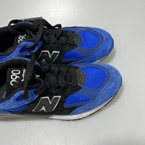 New Balance 990v2 Royal Blue Black Size 8 Men’s Blue Black Sneakers M990PL2